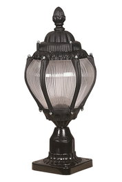 Opviq BSU-68202-BSY-K Lámpara de Pared Exterior Negra